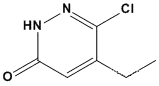 Molecular Structure of 61404-44-2 (6-chloro-5-ethylpyridazin-3-ol)